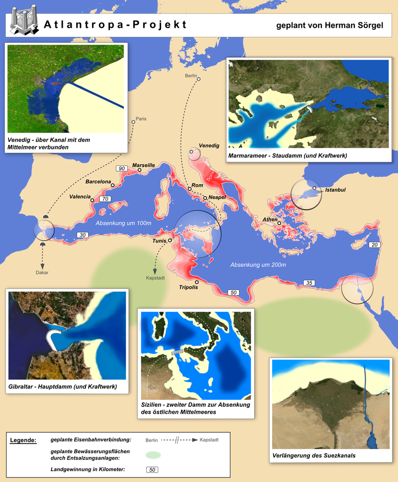 Mapa del proyecto. Wikimedia Commons